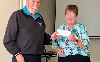 Auxiliary Society for Comox Valley Healthcare donates to Wheels for Wellness